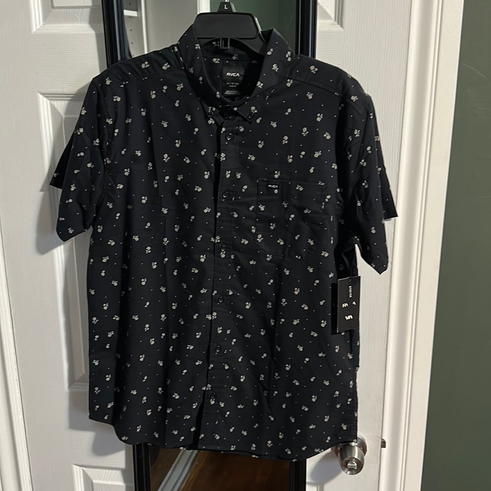 RVCA Thatll do print short sleeve slim fit XL